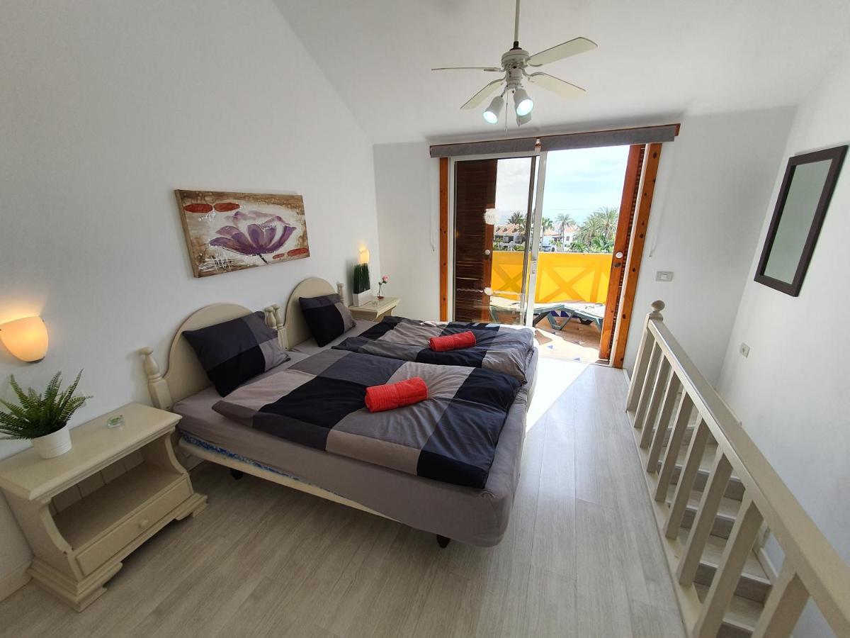 Duplex Close To Sea And Beach With Heated Pool, Wifi, Balcony With Seaview, No 2 Apartment Плая де лас Америкас Екстериор снимка